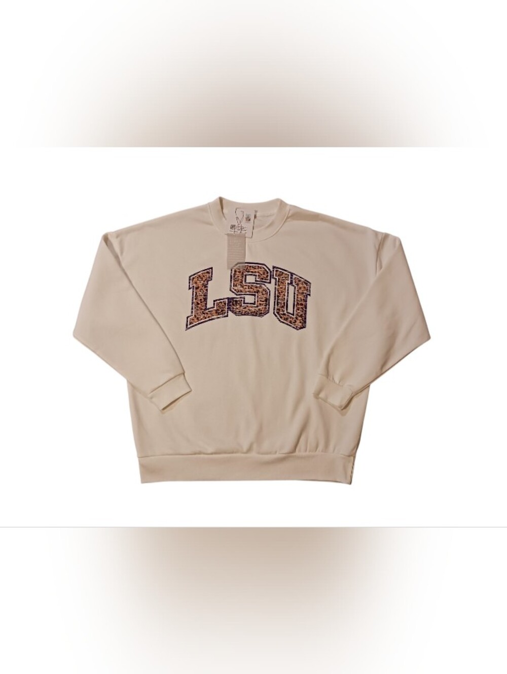 Gameday Couture x LSU Tigers Arch Logo Crewneck Sweatshirt